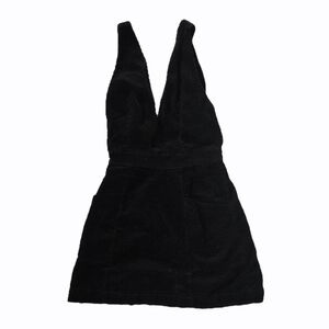 Black 100% Cotton Corduroy Dress XS